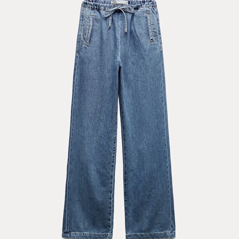 Zara Denim Joggers